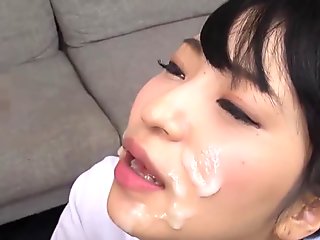 asian, blowjob, cumshot